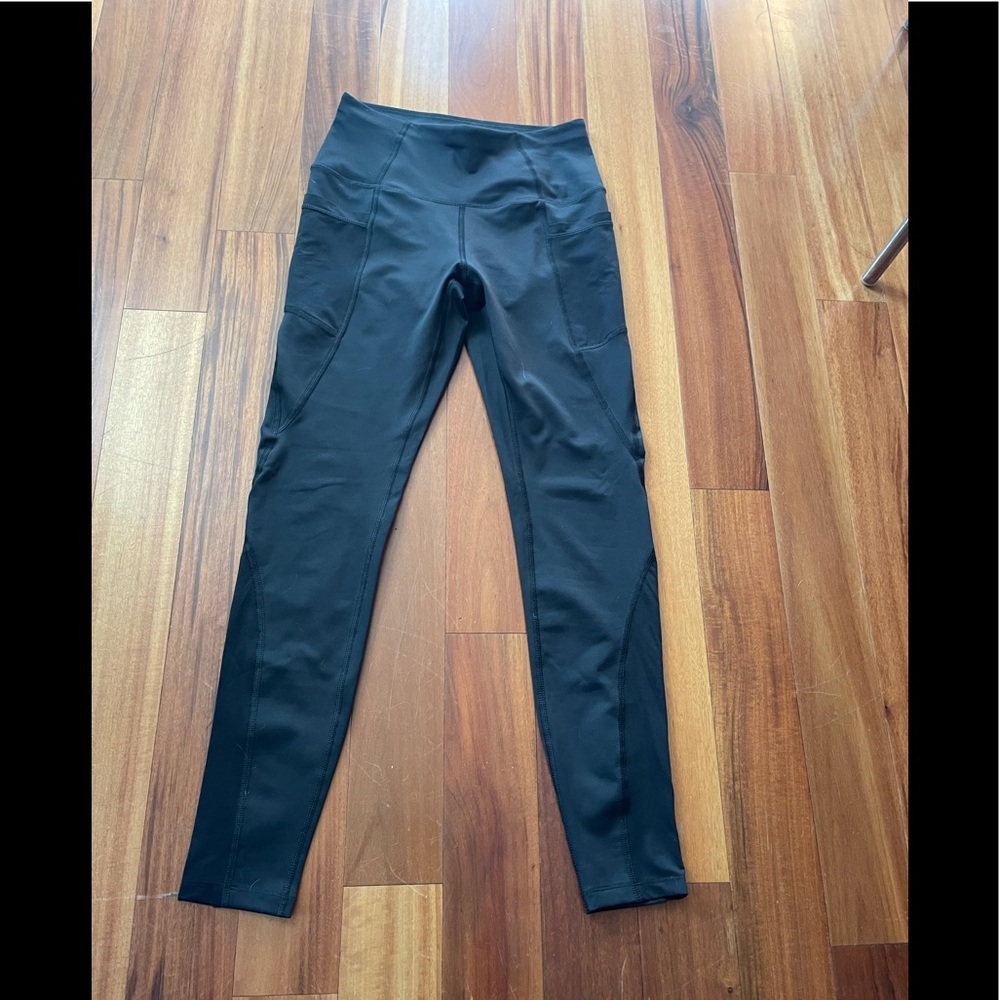 Black Leggings w Double Pockets